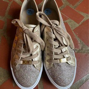 G by GUESS gold sneakers Women size 7.5